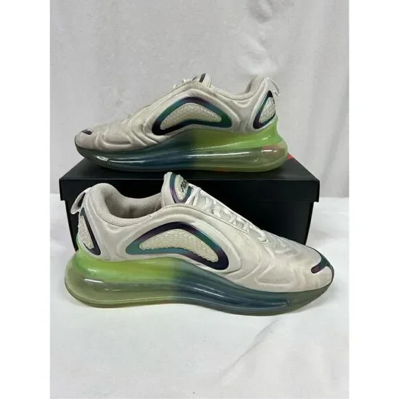 Nike Air Max 720 20 Bubble Pack White Green Mens Shoes Sneakers Sz 11 CT5229-100